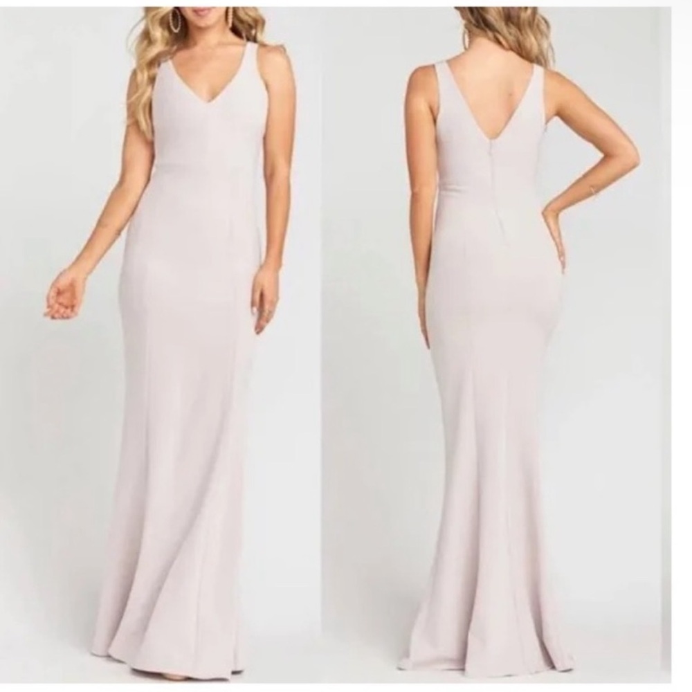 SHOW ME YOUR MUMU Morgan Gown Show Me The Ring Stretch Crepe Size XXL NWT